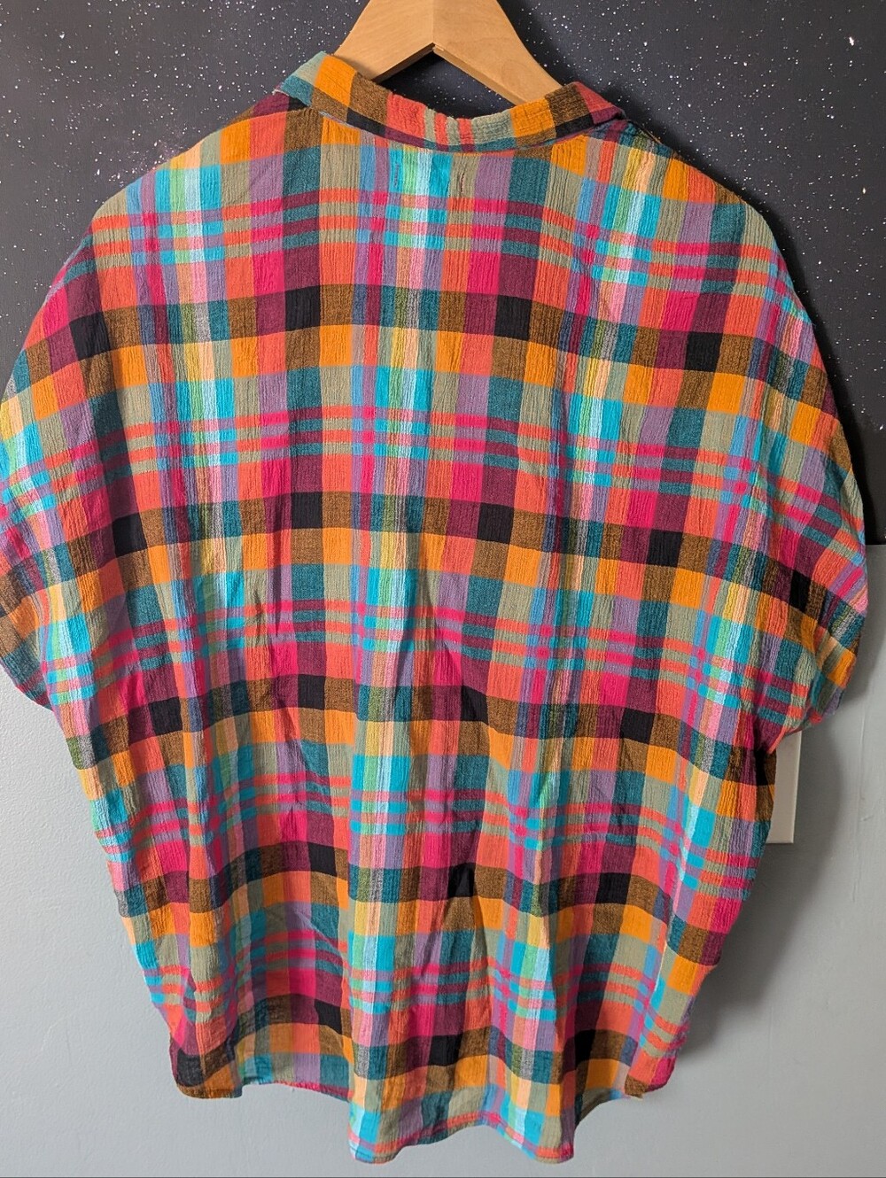 Plaid Button Up In Large - Picture 2 of 5